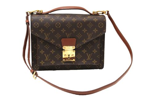 Louis Vuitton Monogram Canvas Monceau 28 Bag .